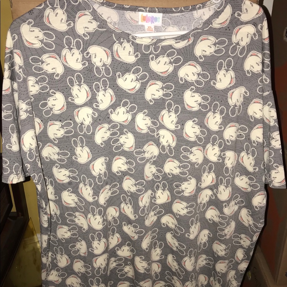 Disney Mickey Mouse LuLaRoe Irma RARE NEW WITH TAG
